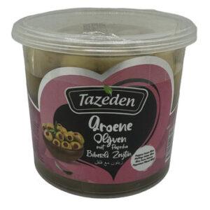 TAZEDEN GROENE OLIJVEN